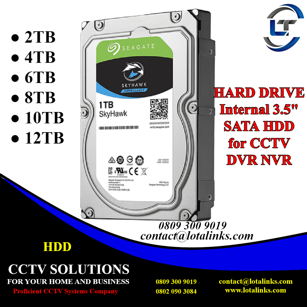 CCTV Surveillance Internal Hard Drive HDD