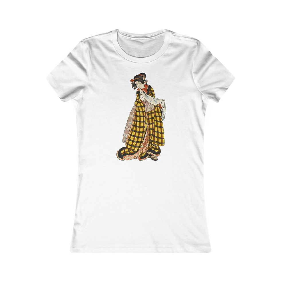 Thumbnail: Women's Geisha Ukiyo-e T-Shirt