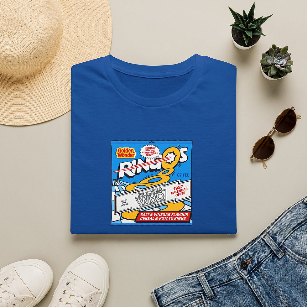 Thumbnail: Retro Ringos Unisex Softstyle T-Shirt