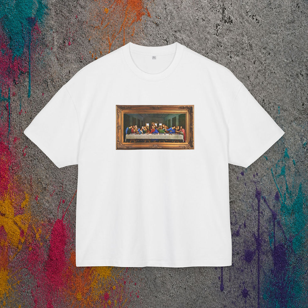 Thumbnail: Hannibal's Last Supper Oversized T-Shirt 