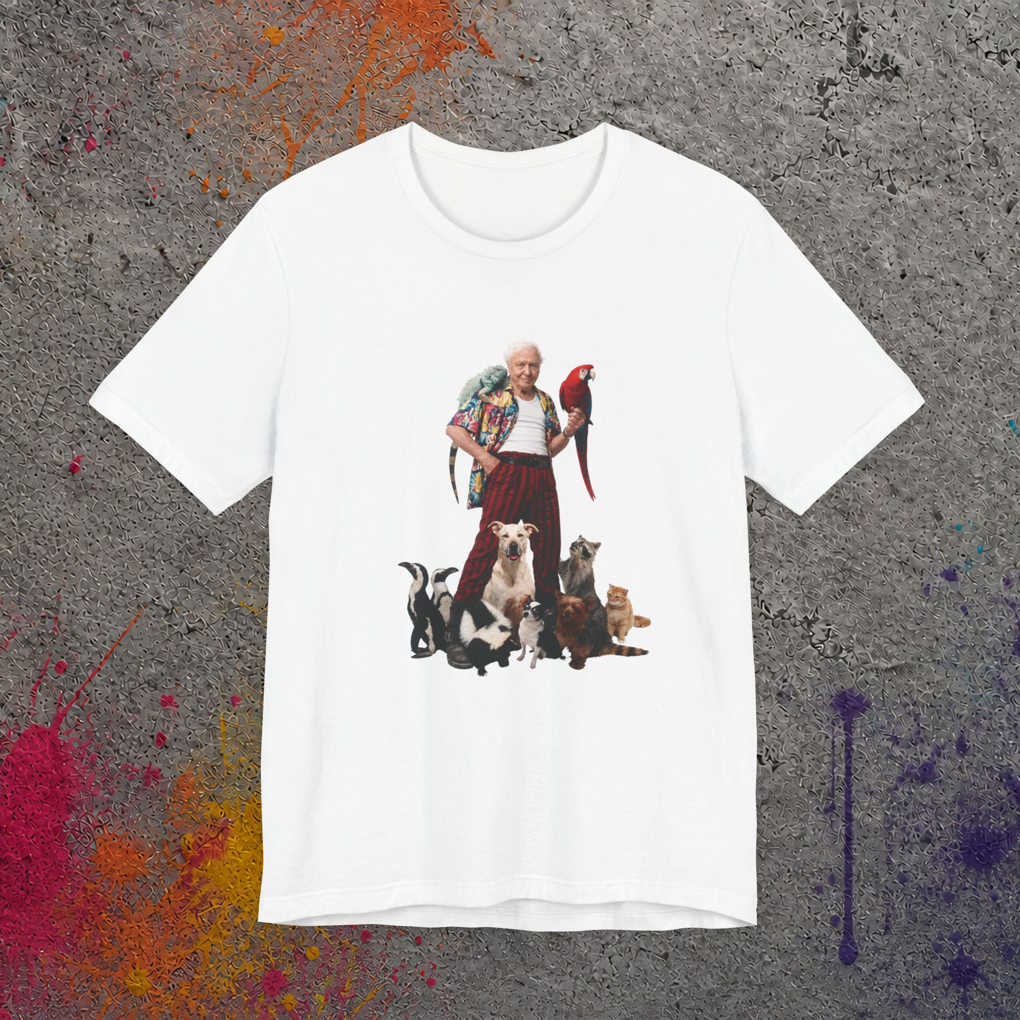 Wildlife Whisperer T-Shirt - The Legend that is Attenborough