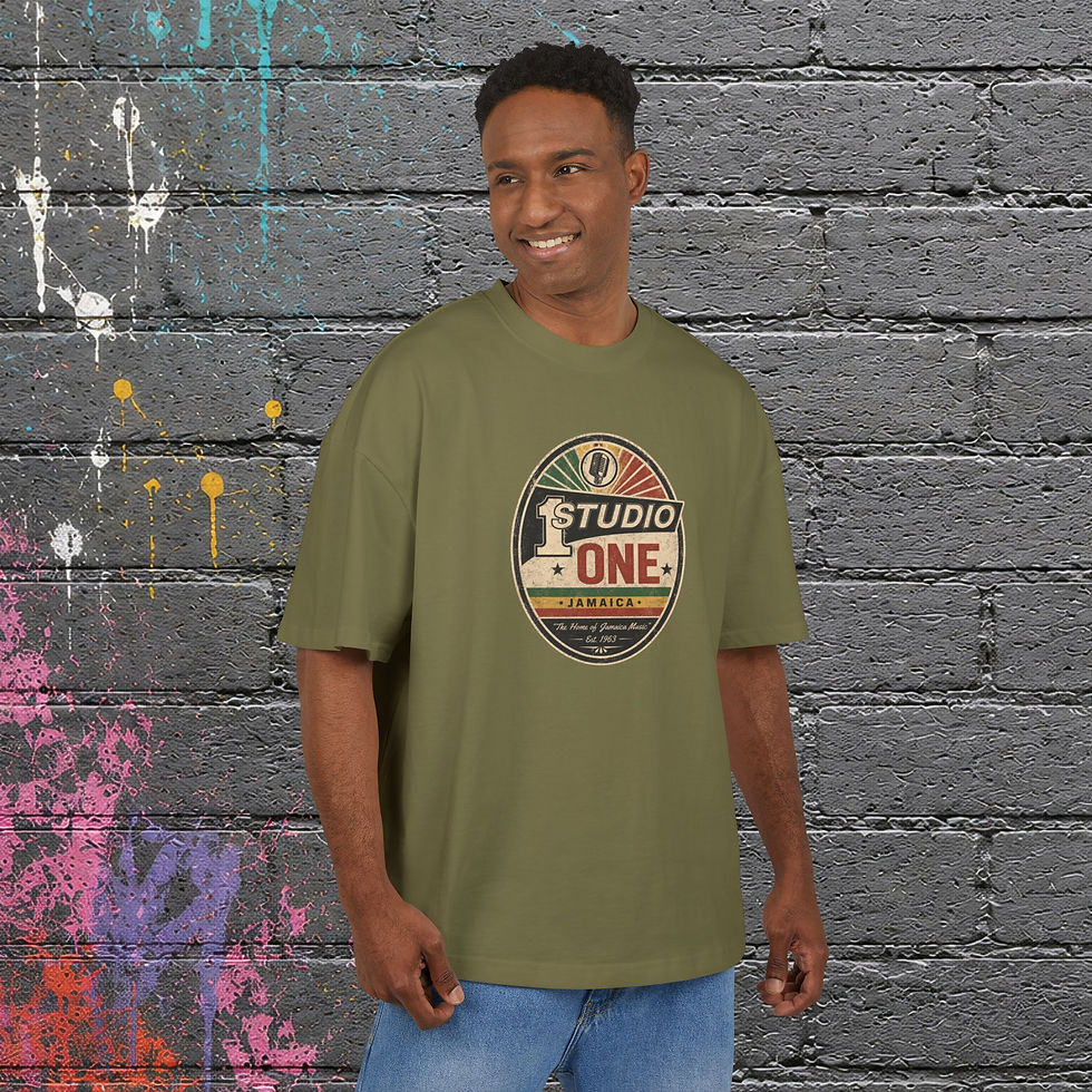 Thumbnail: Studio One Label Oversized Vintage Tee