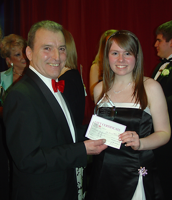 John Wines Presents a winner cheque