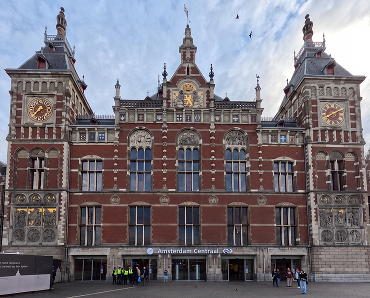 Amsterdam Centraal Station South Side