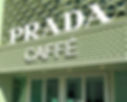 Prada's Cafe outside of Harrods