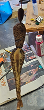 Shaped treegirl body in progress by Treegirls by Vee