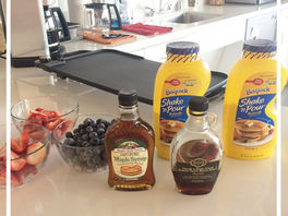 Friday Pancakes on Deck!