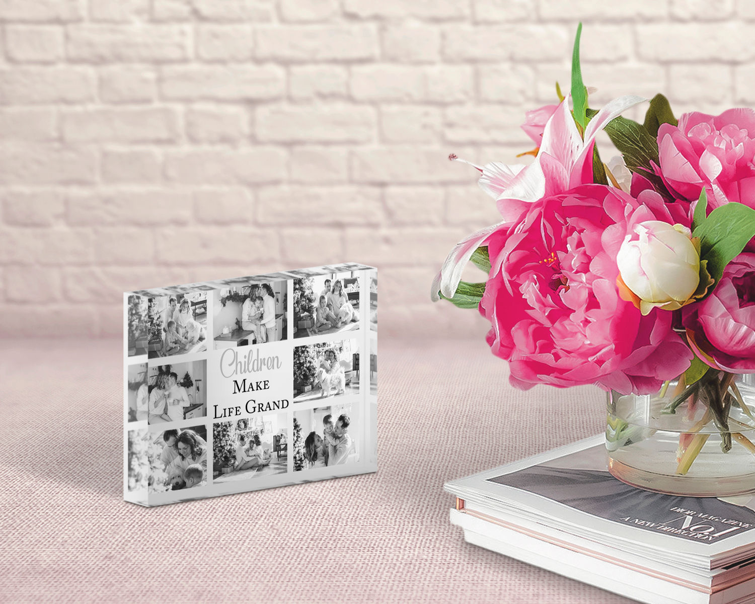 Children Make Life Grand Collage Photo Block