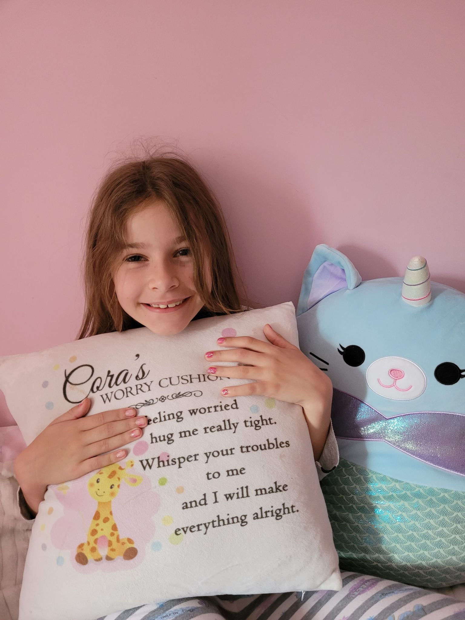 Personalised Worry Cushion
