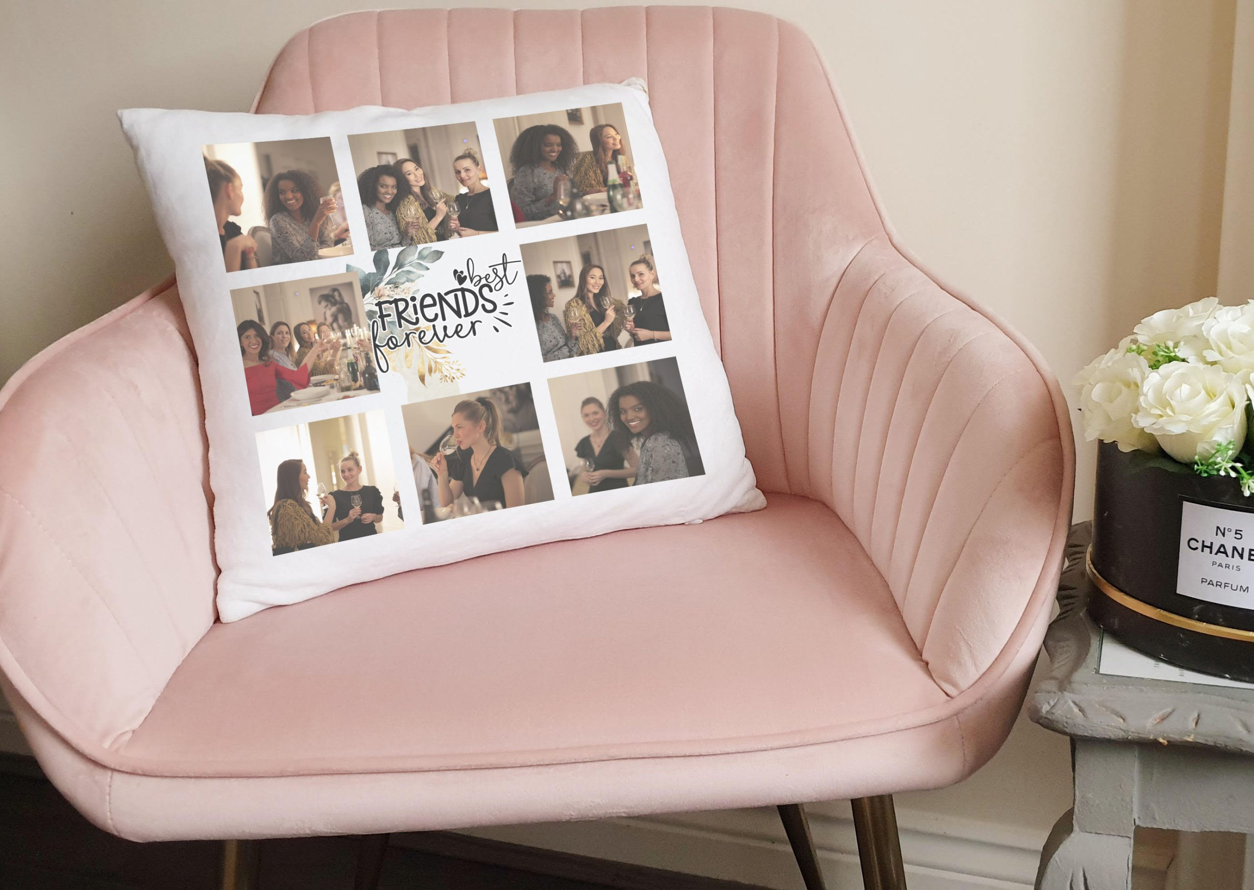 Personalised Best Friends Forever Cushion