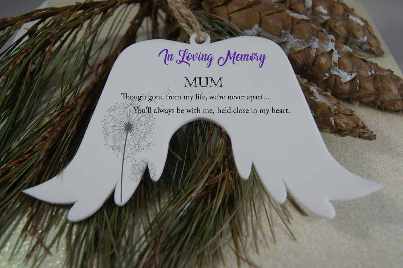 In Loving Memory Angel Wings