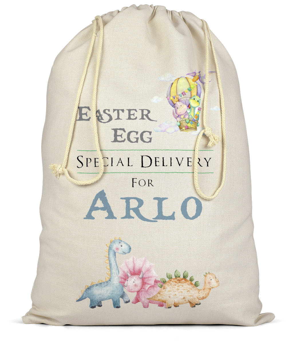 Easter Egg Special Delivery Drawstring Sack
