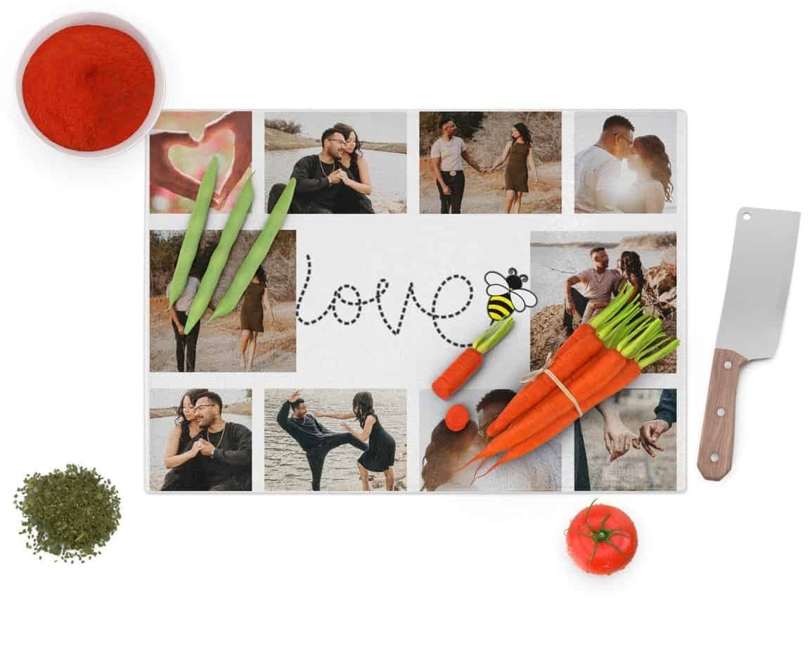 Love Bee Chopping Board