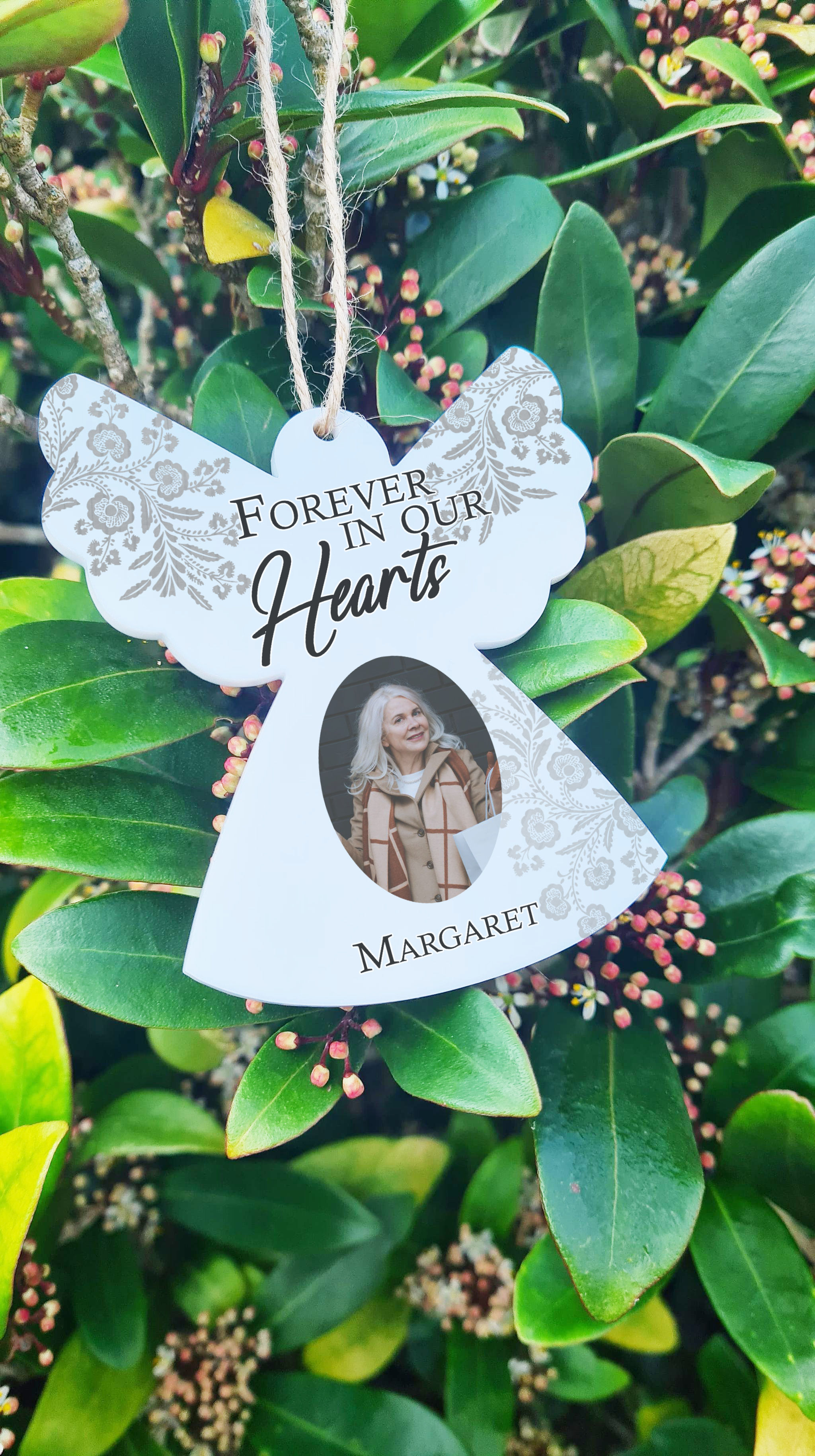 Forever In Our Hearts Hanging Angel