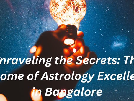 Explaining Why They Are Considered The Best Astrologer In Bangalore