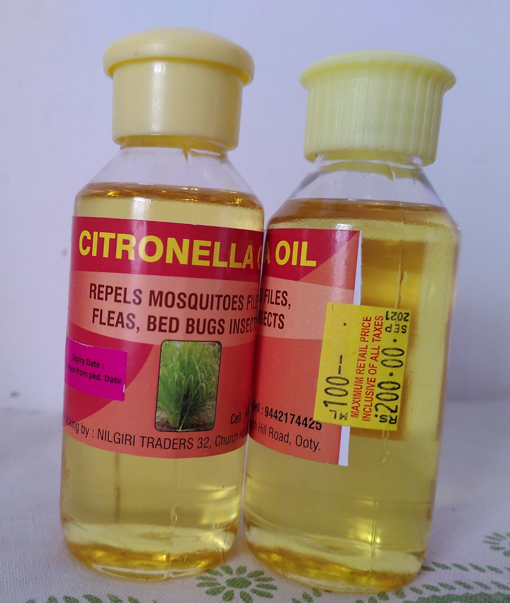 Nilgiri Citronella Oil