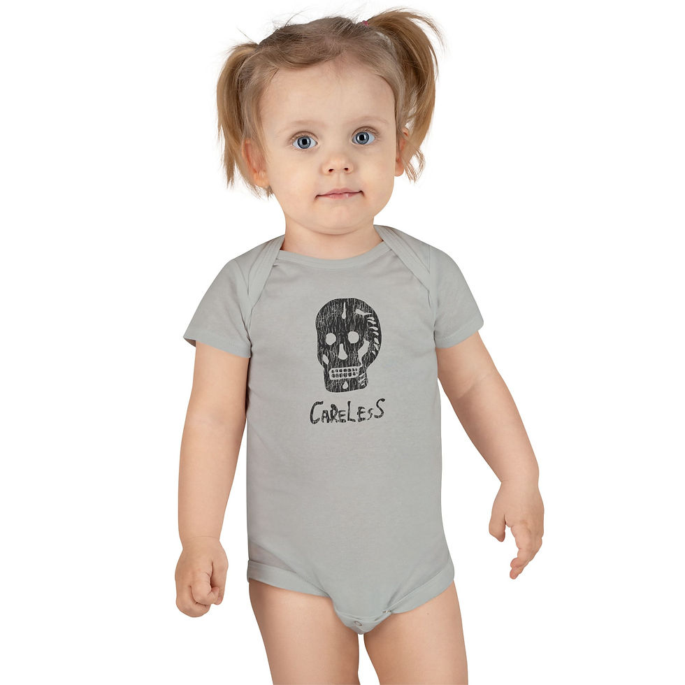 Thumbnail: CARELESS Short Sleeve Onesie