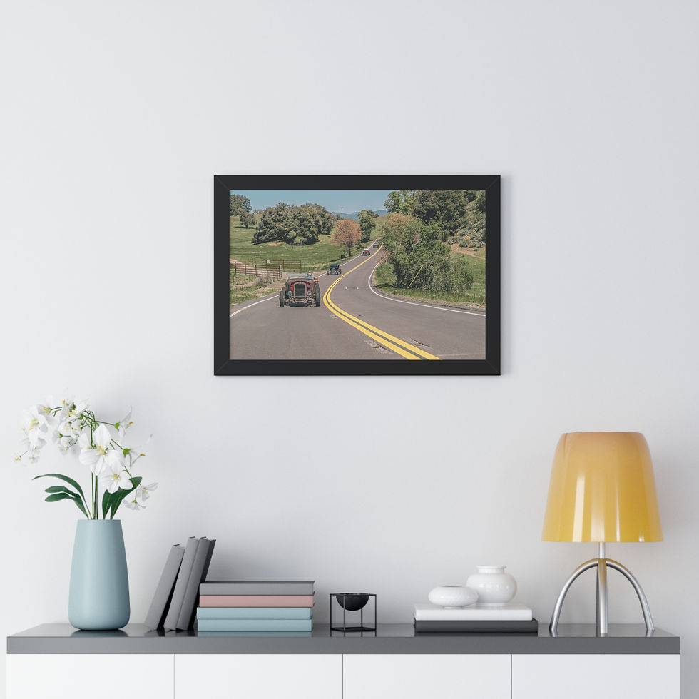 Thumbnail: THE OLD ROUTE | Framed Poster