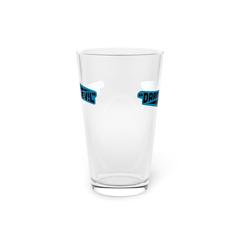 Thumbnail: DARE DEVIL INC Pint Glass - Blue