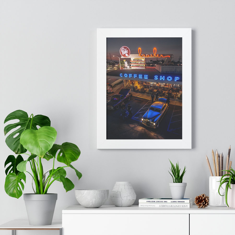 Thumbnail: THE BIG BOY | Framed Poster