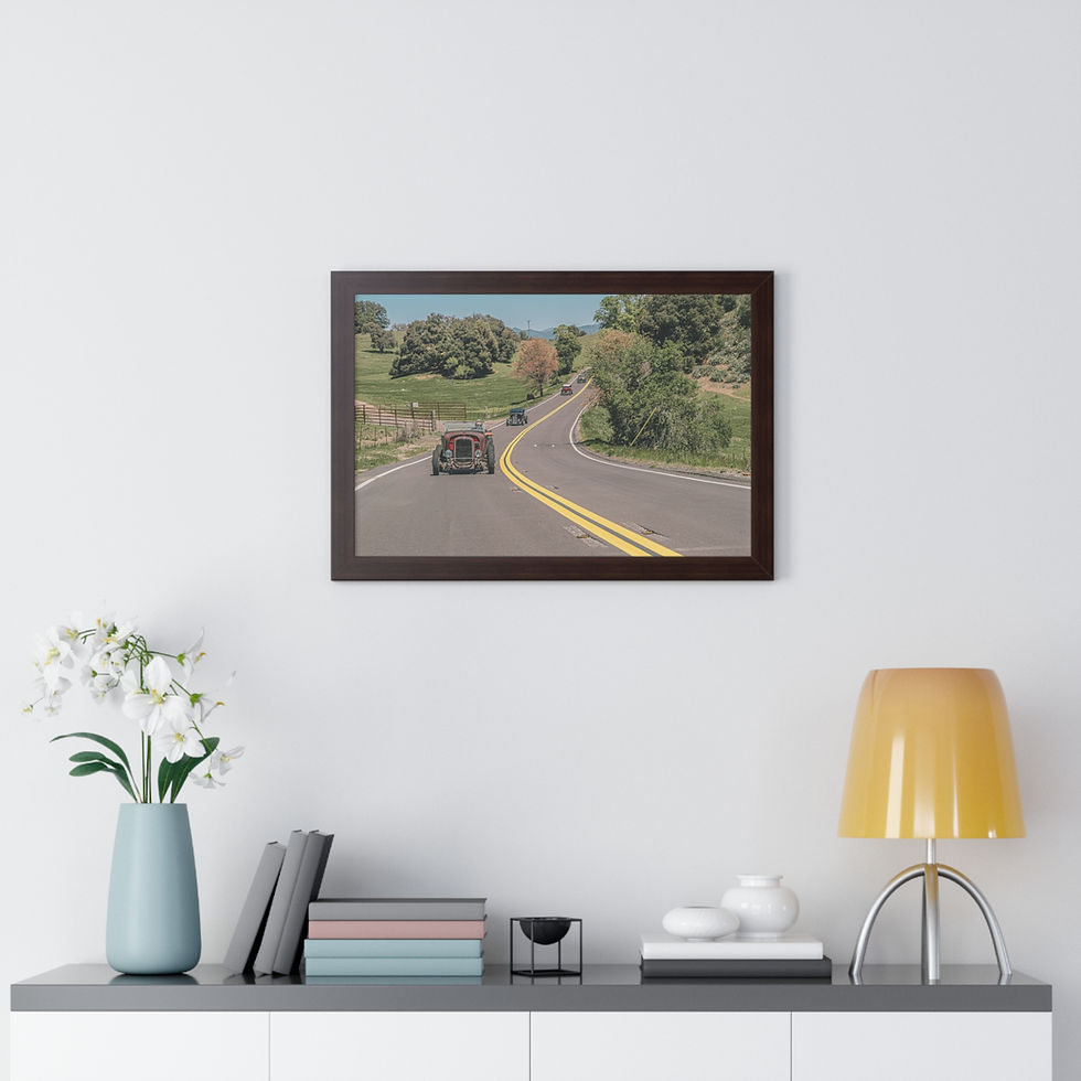 Thumbnail: THE OLD ROUTE | Framed Poster