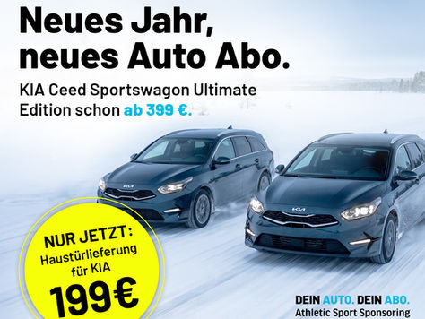 Neues Jahr, neuer Drive im Auto Abo. 