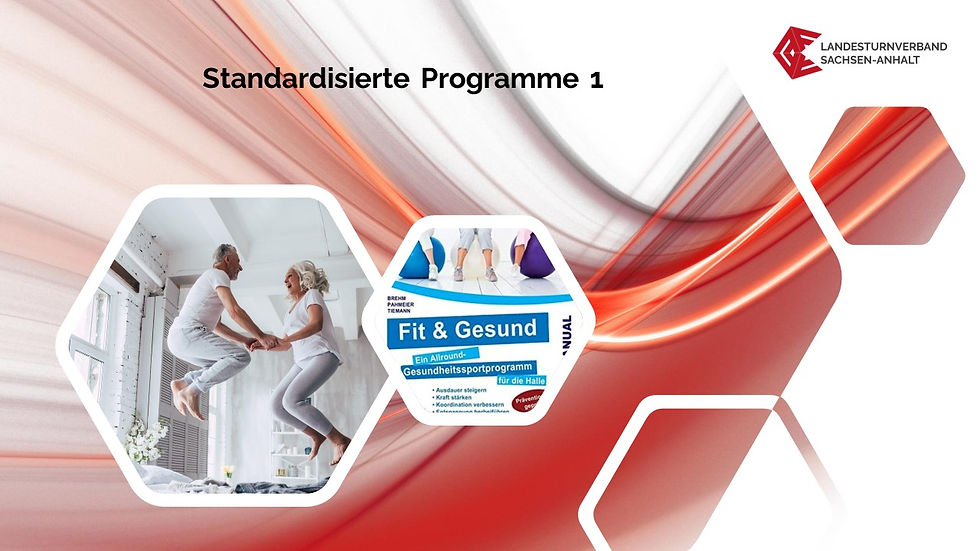 WS 2306 Standardisierte Programme 1