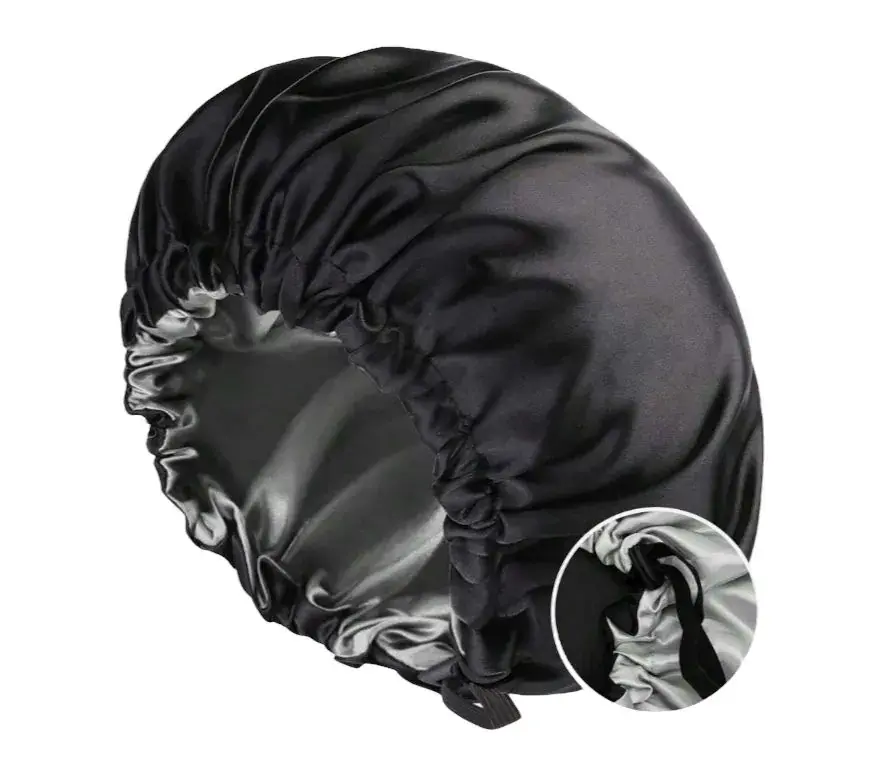 Satijnen bonnet
