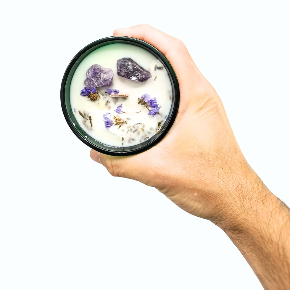 Miniatura: Vela Lavanda y Amatista