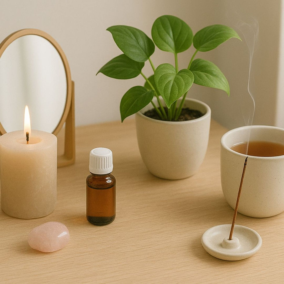 Miniatura: cosmética natural, autocuidado consciente, mindfulness belleza