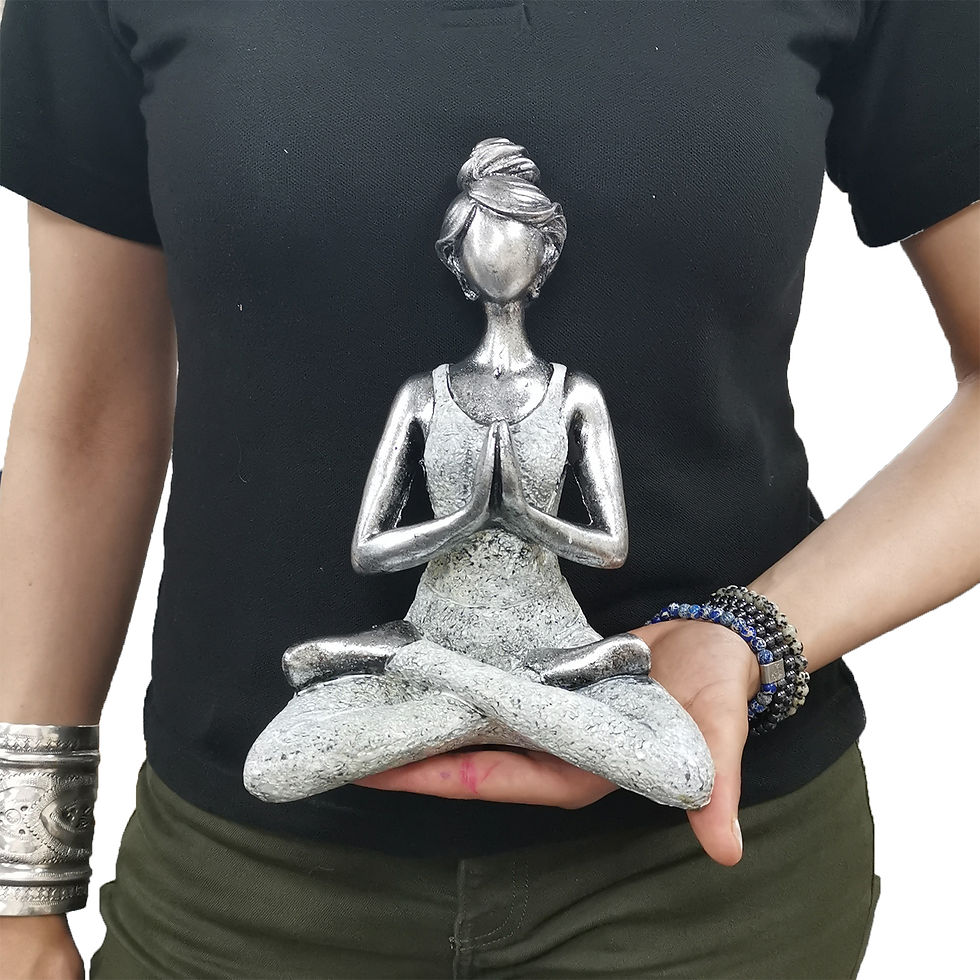 Miniatura: Estatua Femenina de Yoga