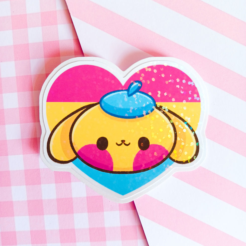 Miniatura: Sanrio Pride NOVOS (Adesivos Holográficos)