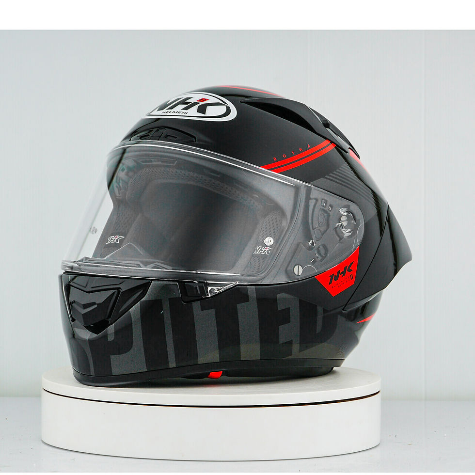 Thumbnail: NHK GP-R Tech Race Helmet Undisputed Black/Red