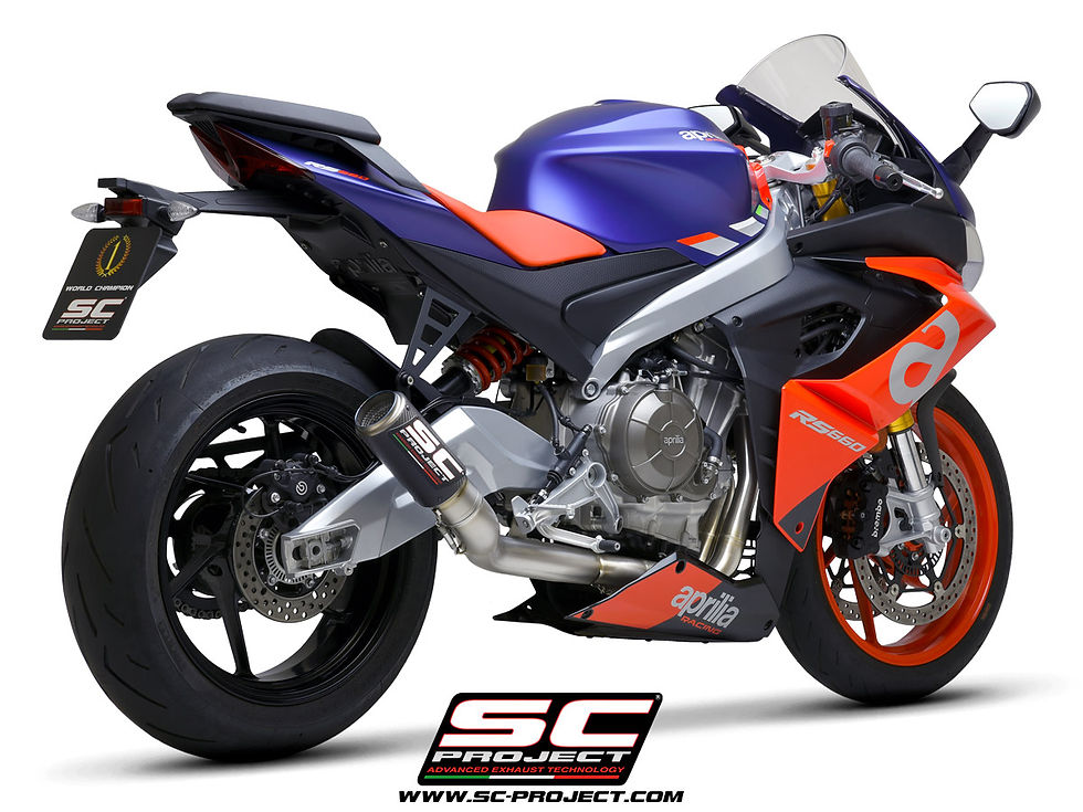 Miniaturbild: SC-Project Titan Komplettanlage 2-1 CR-T Aprilia RS 660 (20-24)
