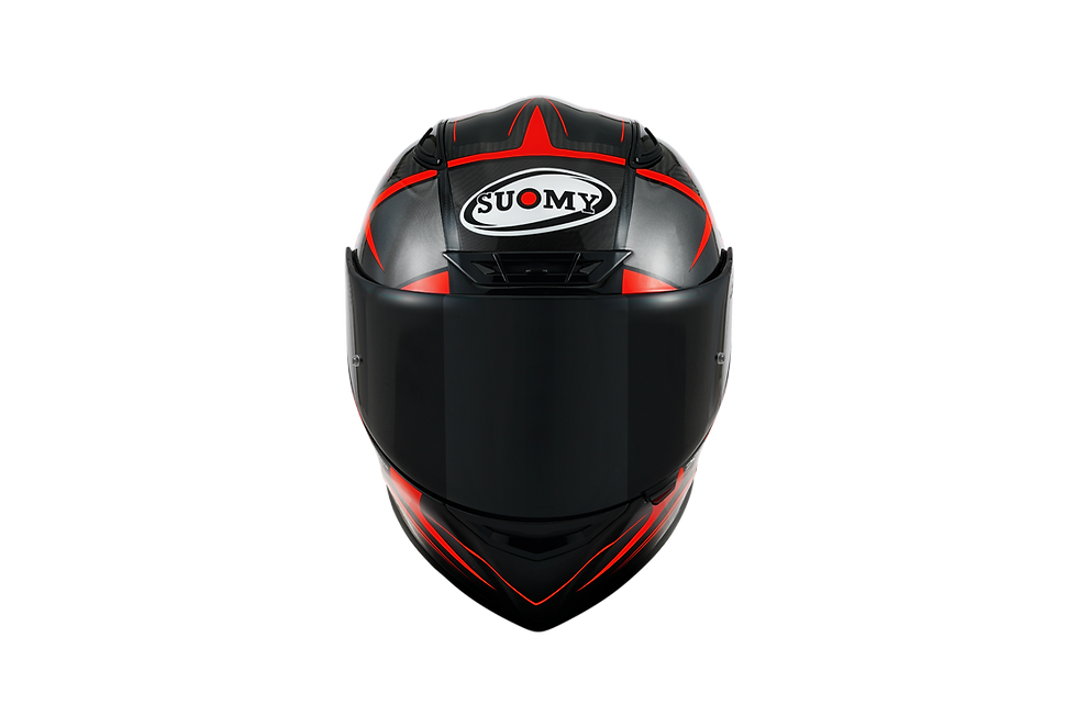 Miniaturbild: Suomy TX-Pro Helm Carbon Advance Rot Fluo K6TX0003