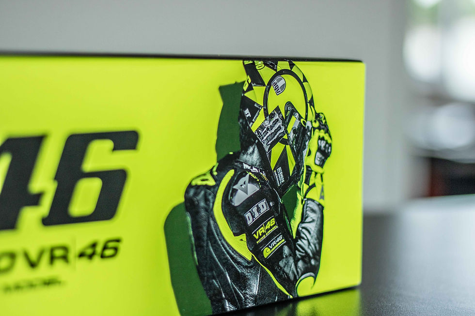 Thumbnail: D.I.D VR46 chain X-RING S&G 520 or 525 open with rivet lock