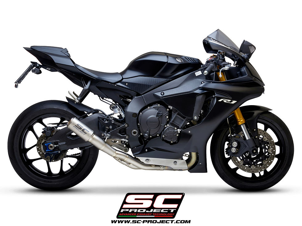 Miniaturbild: SC-Project Slip-On CR-T + KAT-Ersatzrohr Yamaha YZF-R1/M RN65 (20-24)