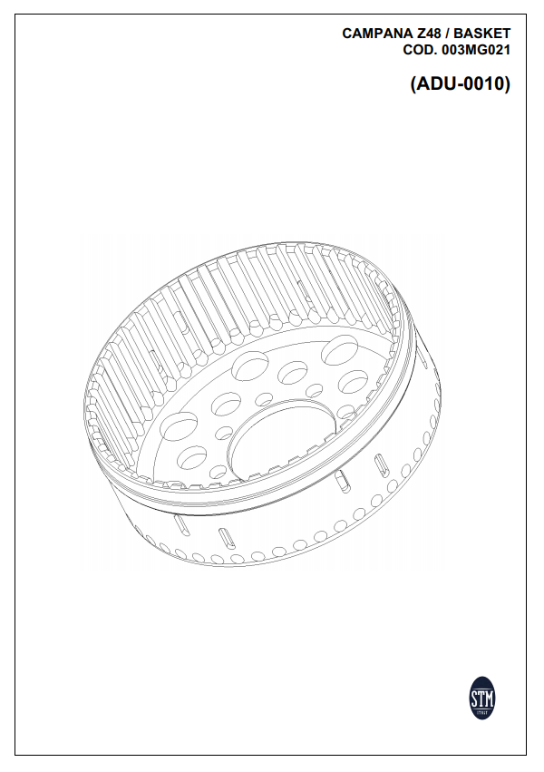 Thumbnail: STM EVO SBK dry clutch for Ducati Panigale 1199/1299 | KTT-0400