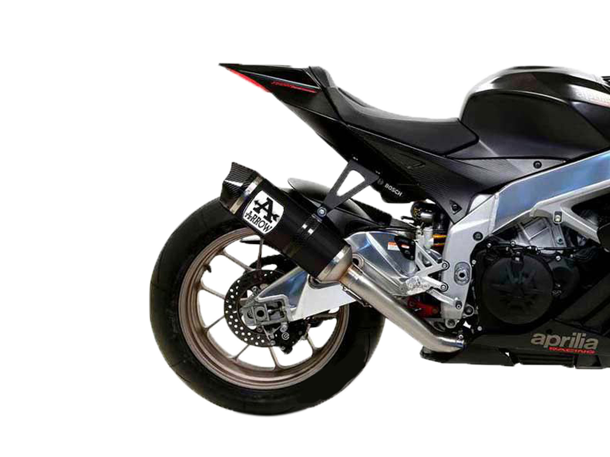 Arrow Exhaust Race-Tech ألومنيوم داكن Aprilia RSV4 1100 Facto (19-20) 71906AKN
