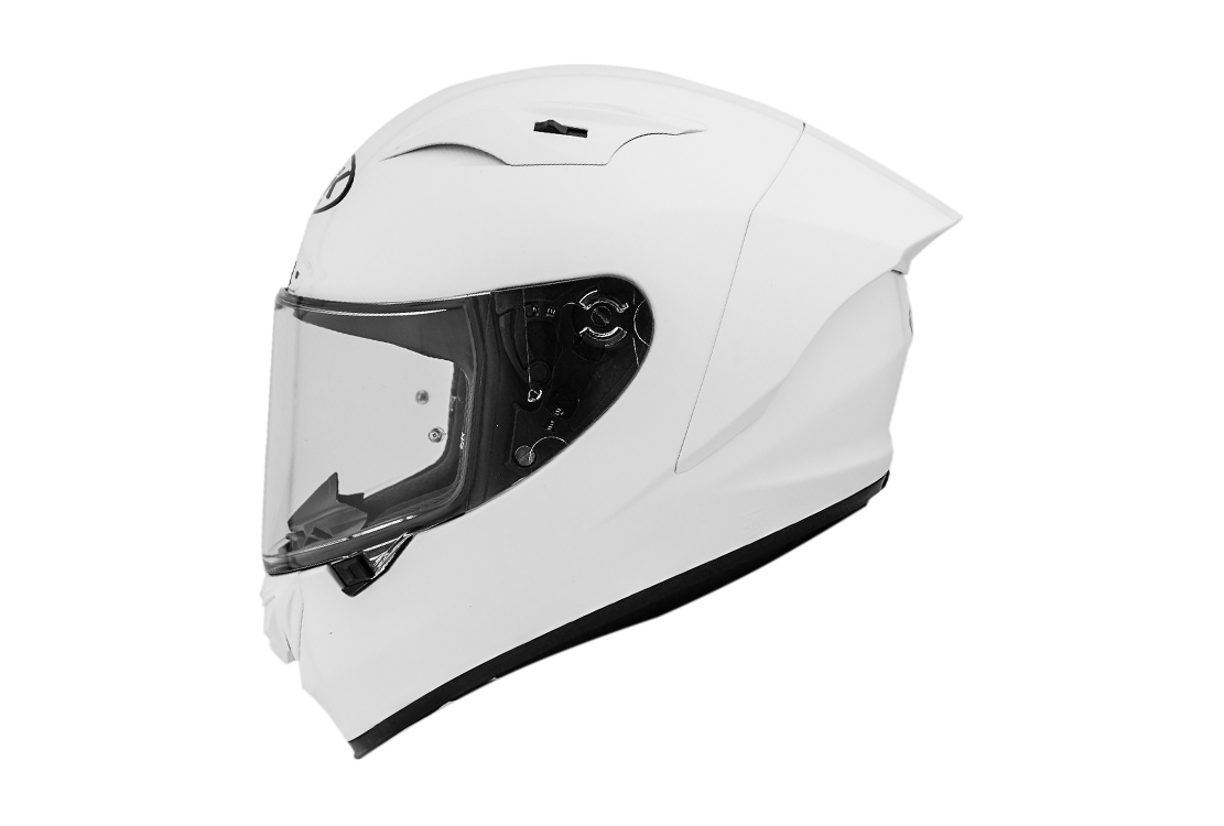 Casque NHK GP-R Tech Race Blanc Solide Brillant