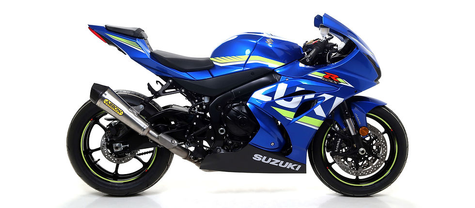 Miniatura: Arrow Slip-On X-Kone acero inoxidable Suzuki GSX-R 1000 (17-23) 71855XKI