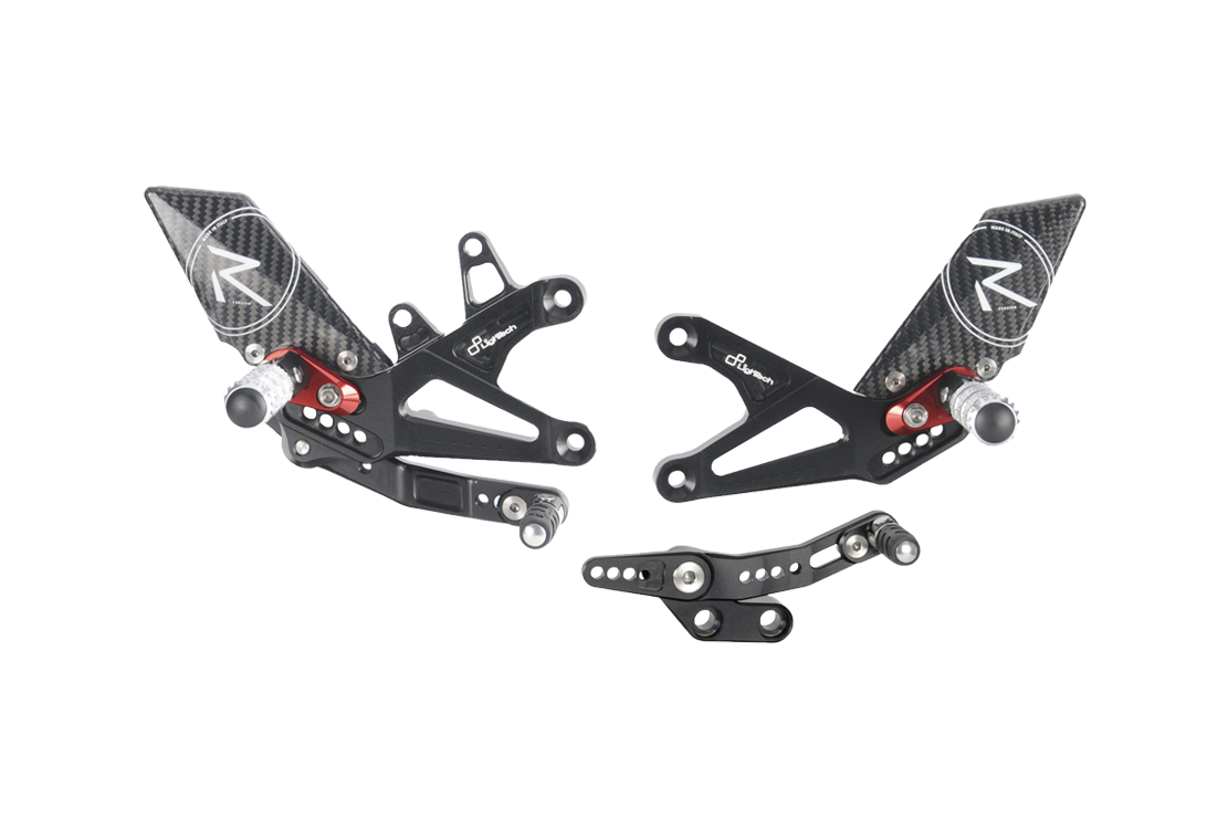 Footrest system "R" LighTech Triumph Daytona 675/765 (13-20)
