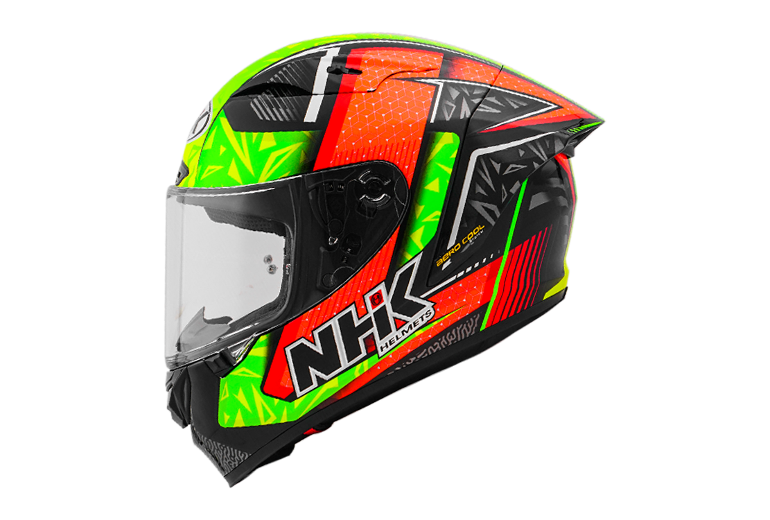Casque NHK GP-R Tech Race Aero Noir/Jaune