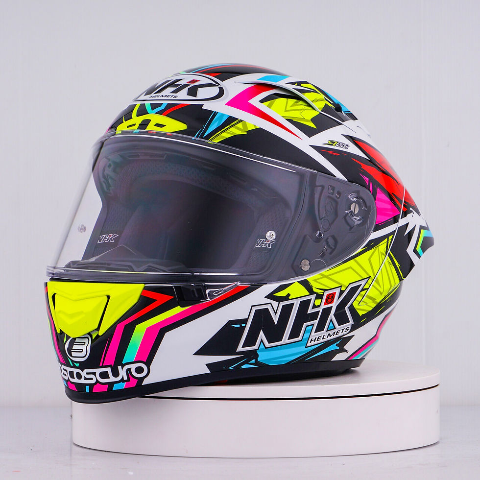 Miniatura: Casco NHK GP-R Tech Race Réplica Alonso López 2021