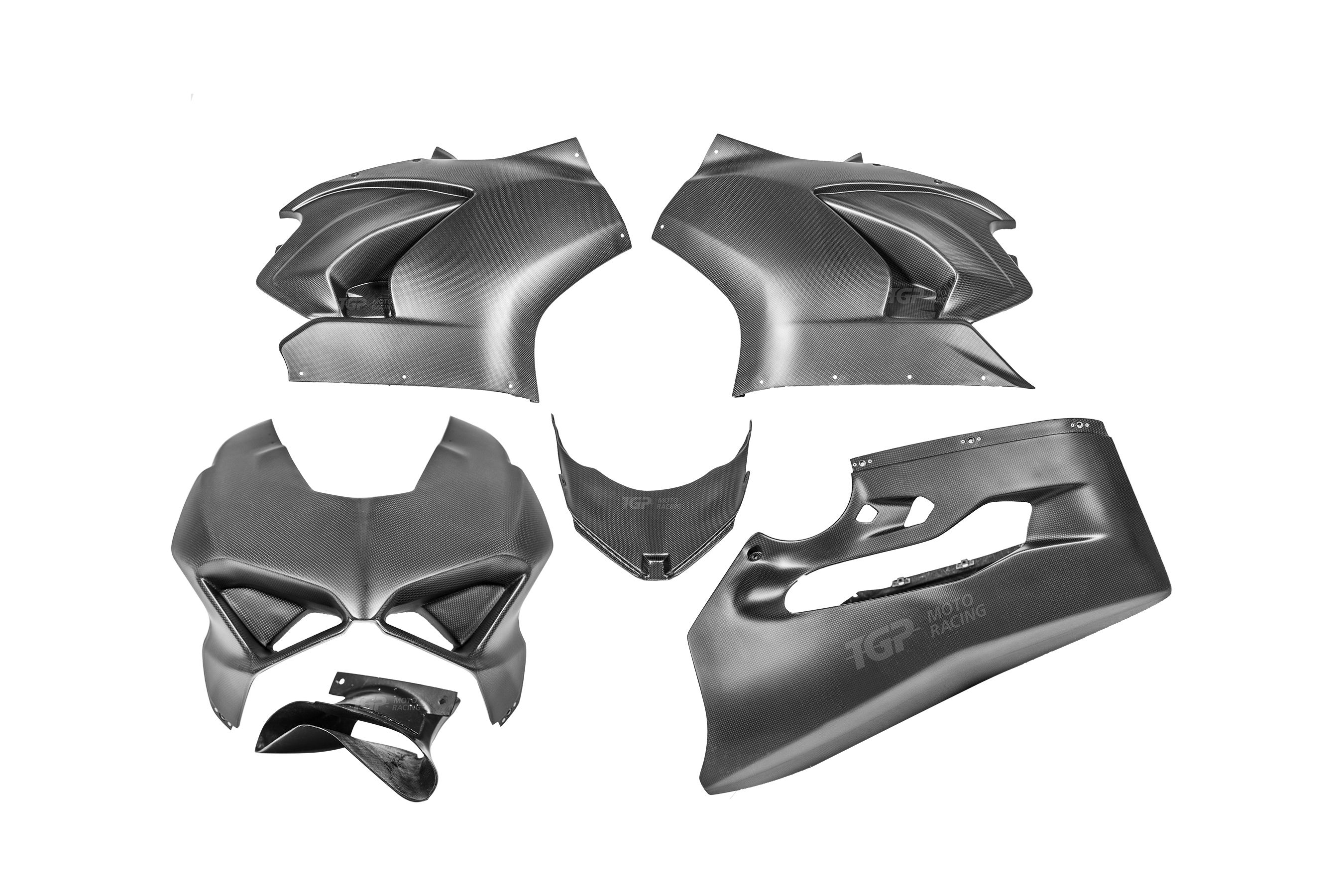 Front Verkleidungsset Carbon PlasticBike Ducati Panigale V2 955 (20-24)