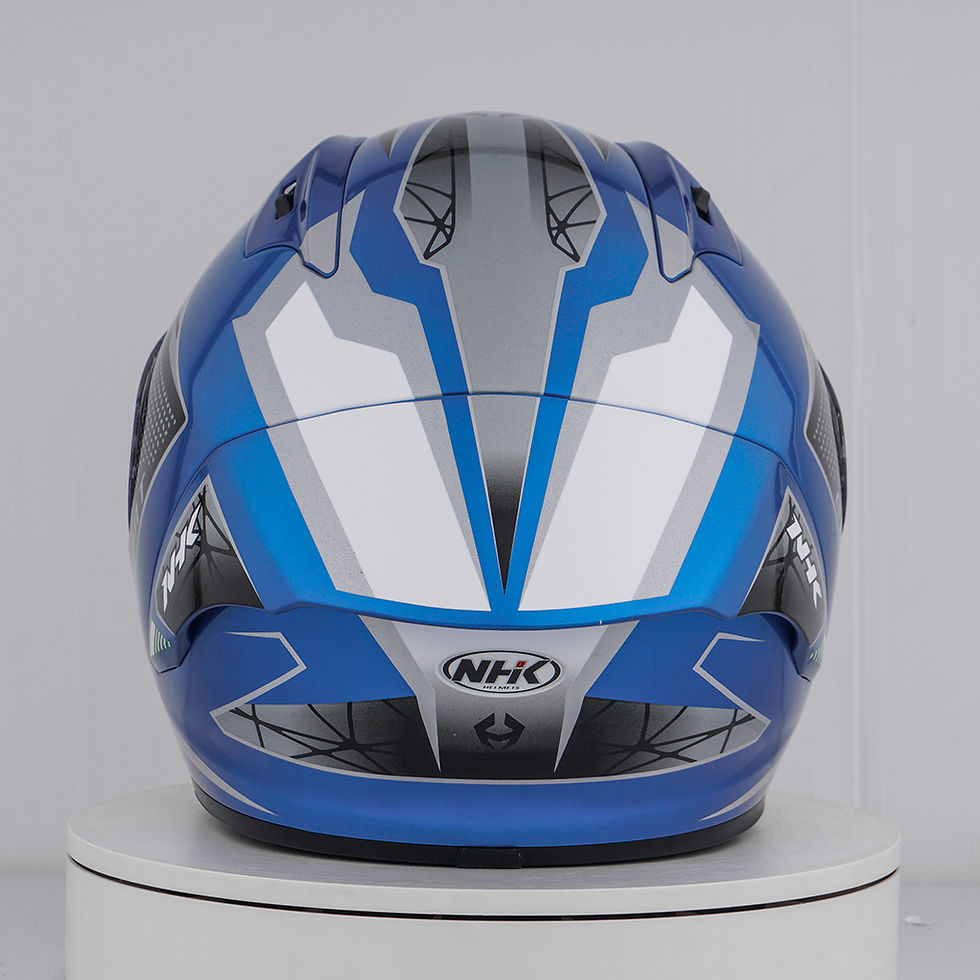 Miniatura: Casco NHK GP-R Tech Race Commutrack Negro/Azul