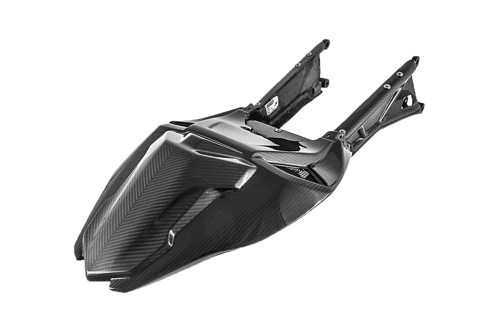 Miniatura: Monocasco trasero de carbono (autoportante) Fullsix BMW S1000RR K67 (19-22)