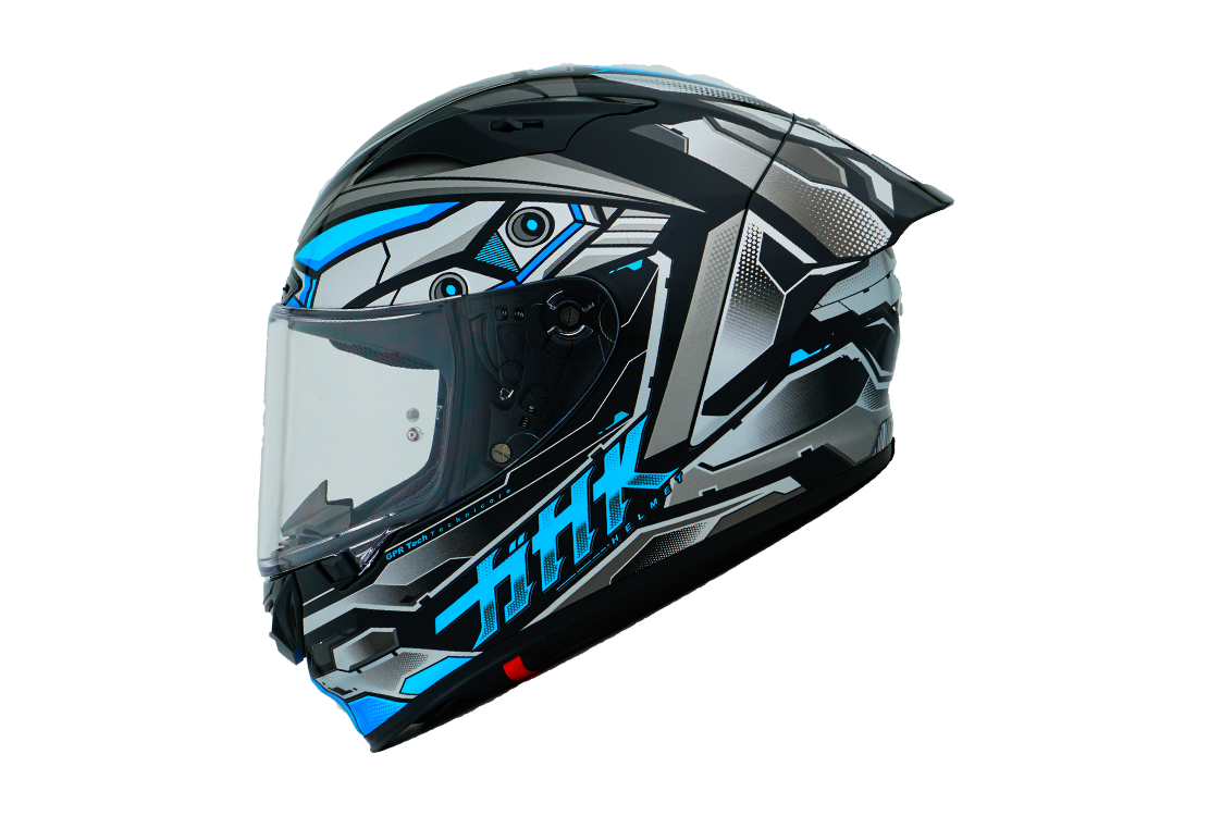 NHK GP-R Tech Race Helm Technicore Black/Blue
