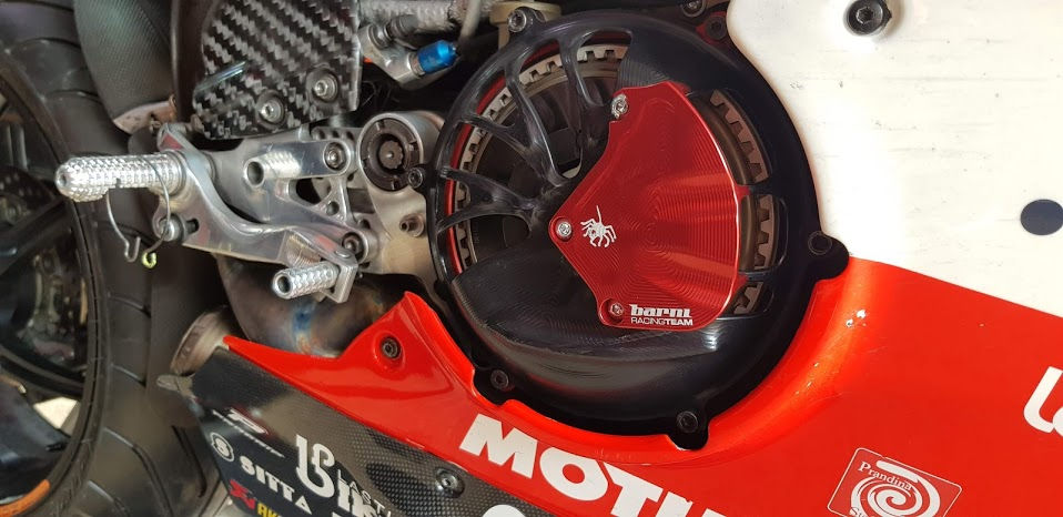 الصورة المصغرة: غطاء القابض الجاف + Airflow Booster Spider Ducati Panigale V4 R (19-21)