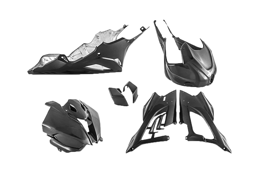 Juego de carenado delantero "Race" Carbono BMW S1000RR K67 (19-22) Fullsix